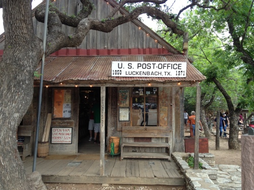 Luckenbach store, bar and post office. The only thing bigger is the dance hall across the street.  